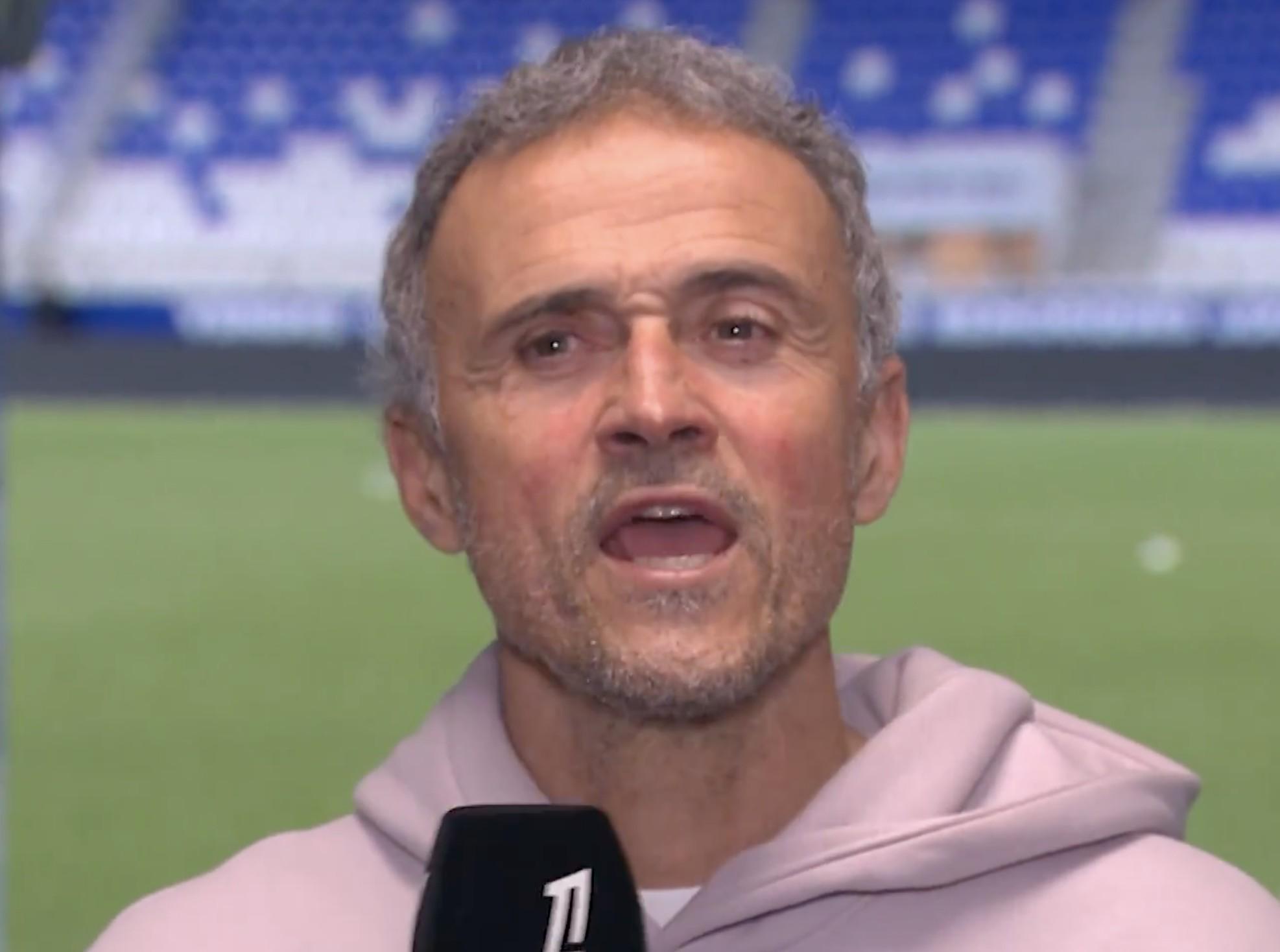 乐鱼体育app-恩里克：巴尔科拉的进球让我们解脱；维蒂尼亚是世界前二中场